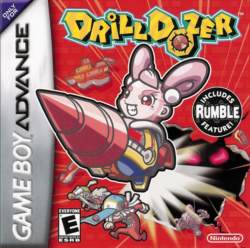 Drill Dozer [Not for Resale] box art for GameBoy Advance